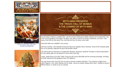 Desktop Screenshot of mythofthemonth.com